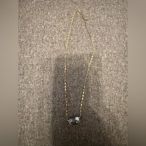 Chic Gold and Black Necklace